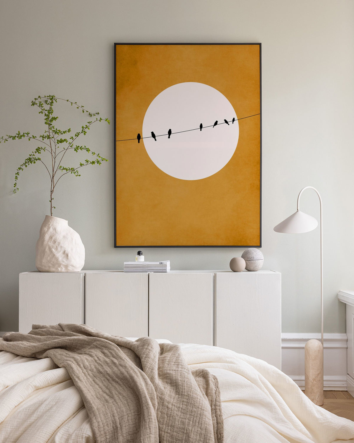 Boris Draschoff  Kubistika - Chirping and Chilling Canvas print