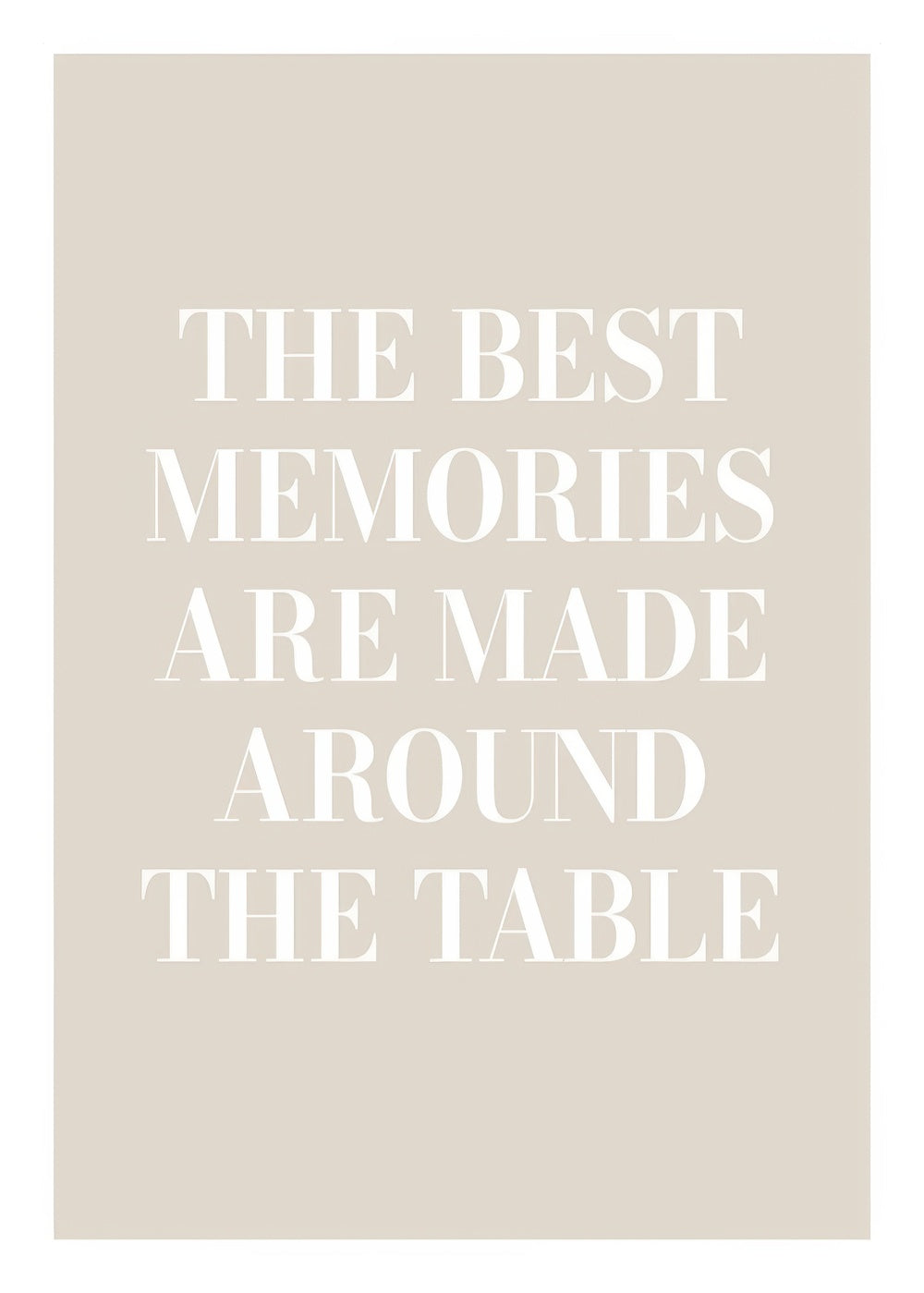 The Best Memories Print