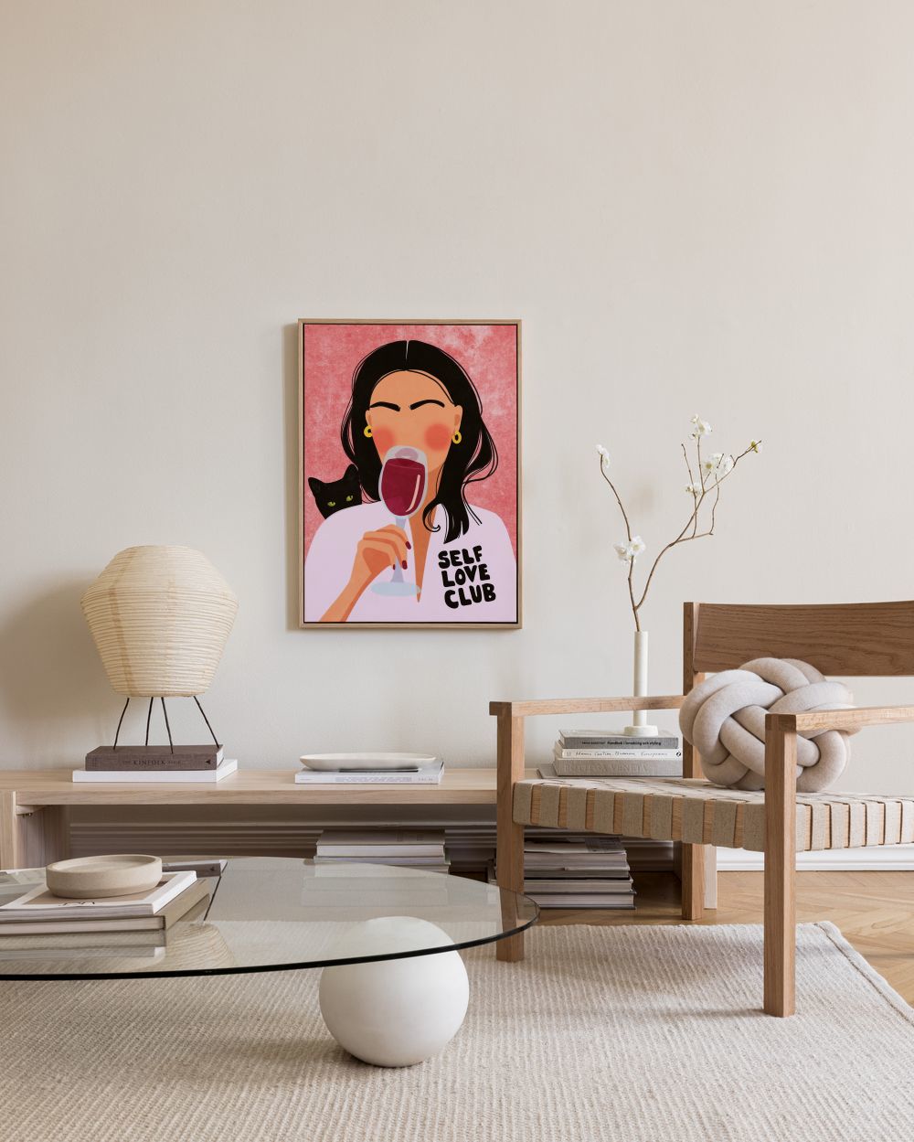 Raissa Oltmanns - Self Love Club Canvas print