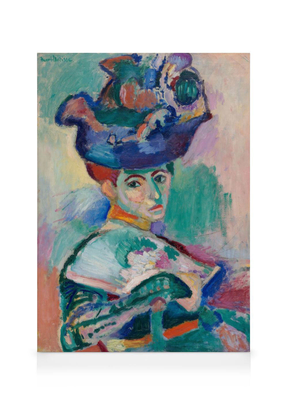 Matisse - Woman with a Hat Canvas print