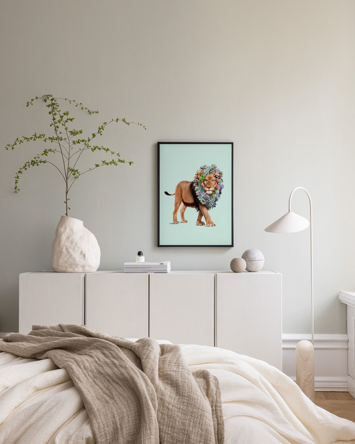 Jonas Loose - Succulent Lion Canvas print