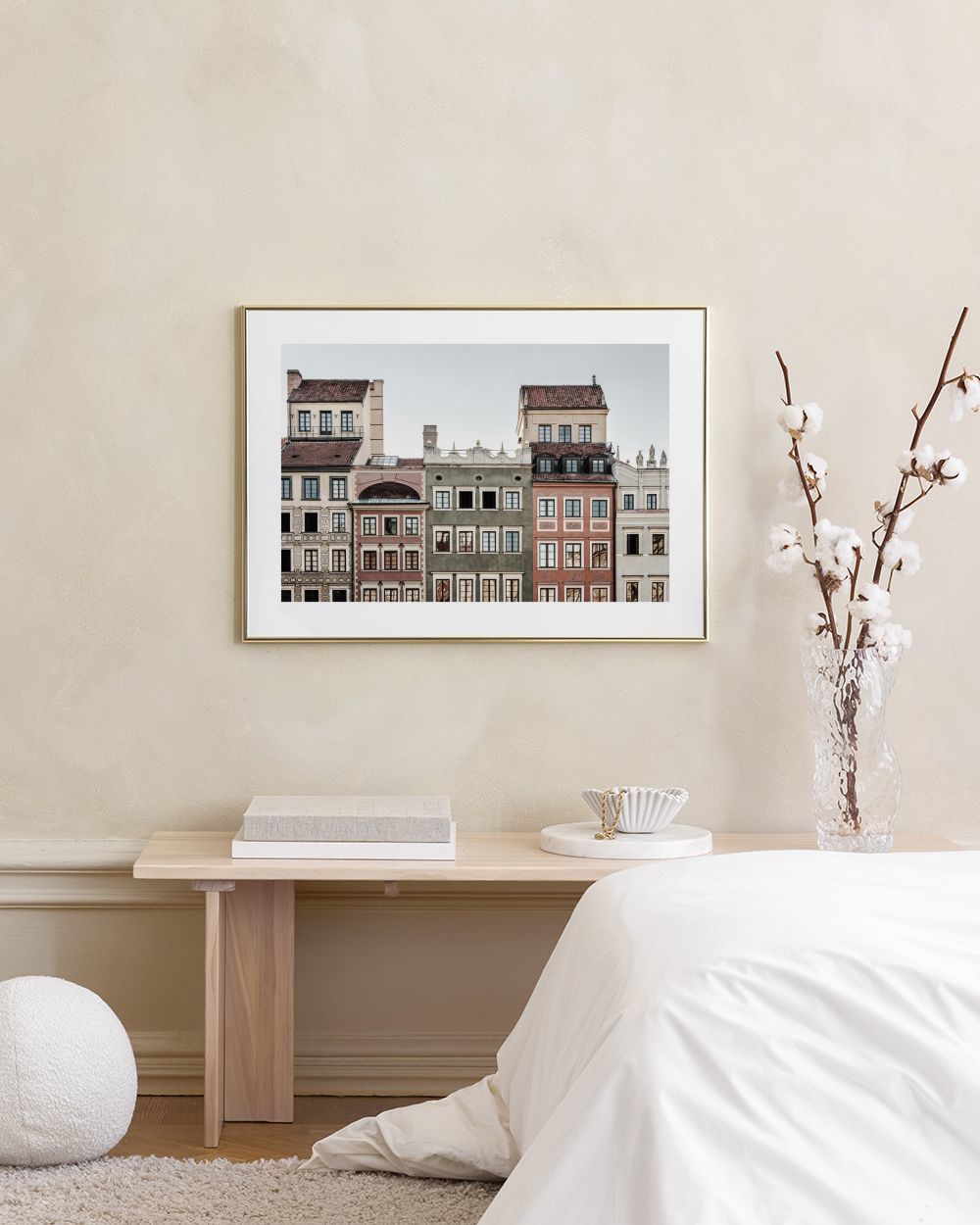 Old Town Facade Print