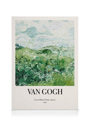 Van Gogh - Green Wheat Fields, Auvers No2 Canvas print