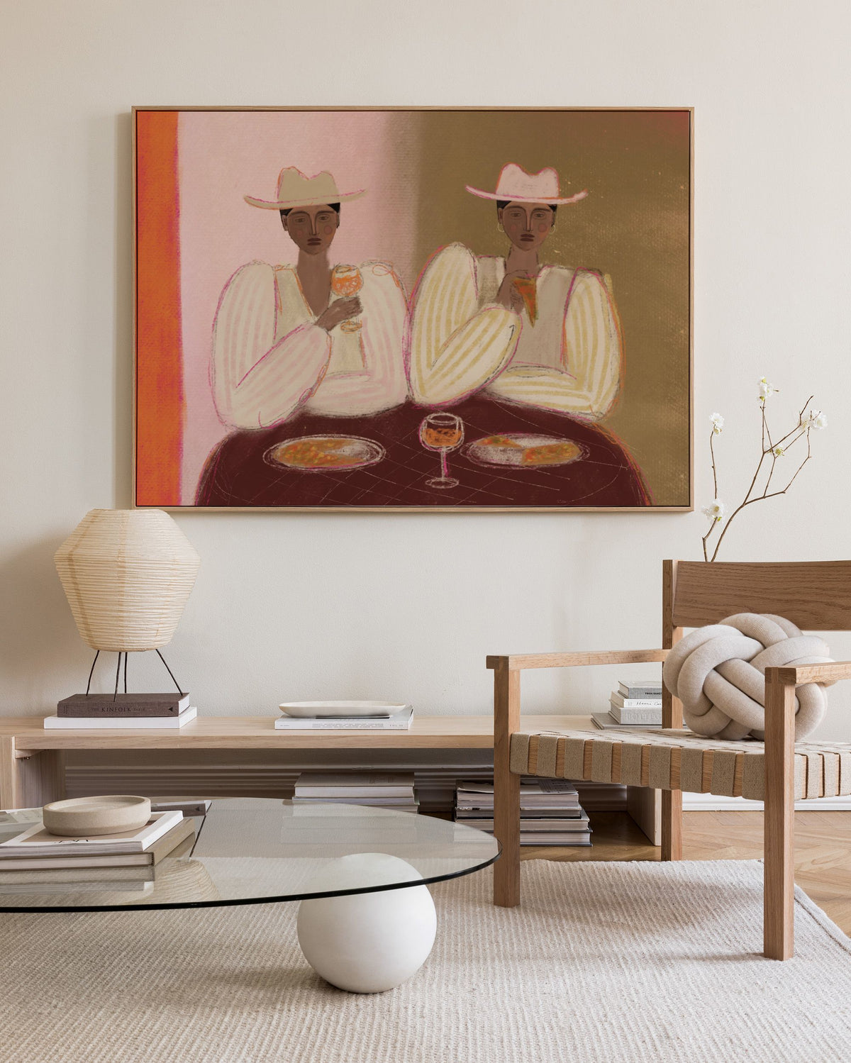 Studio Vreeken - Aperol Pizza Party Leinwandbild