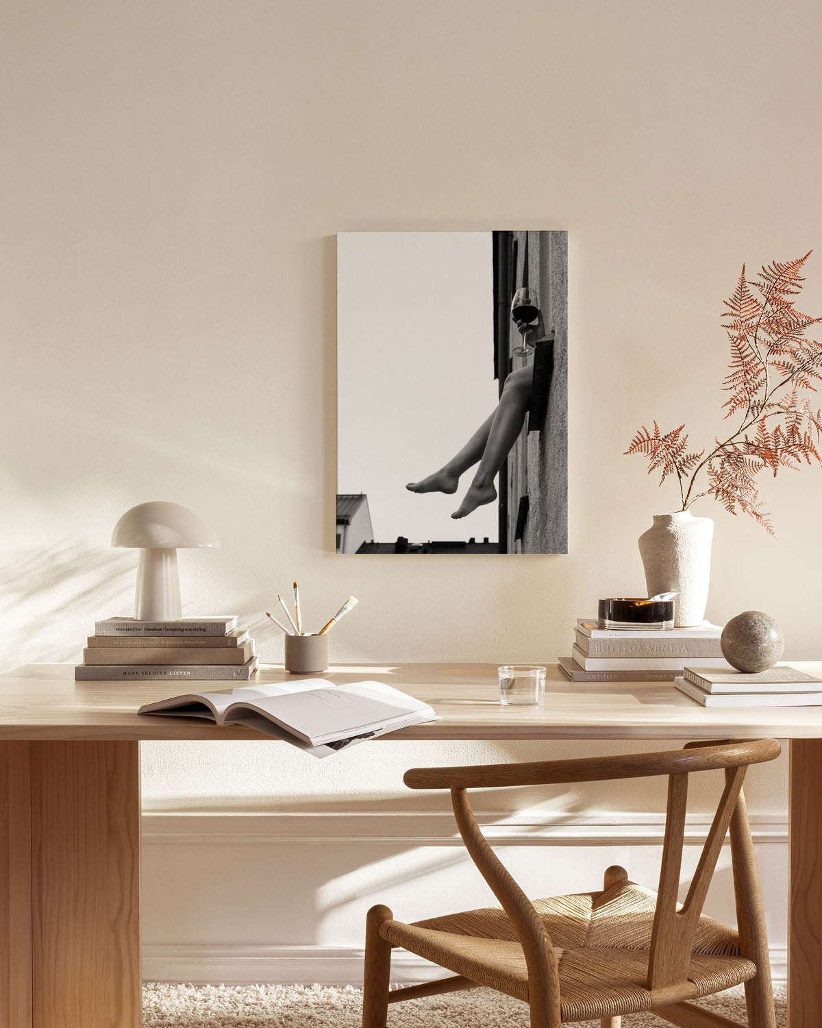 Wine in the Sky Canvas print