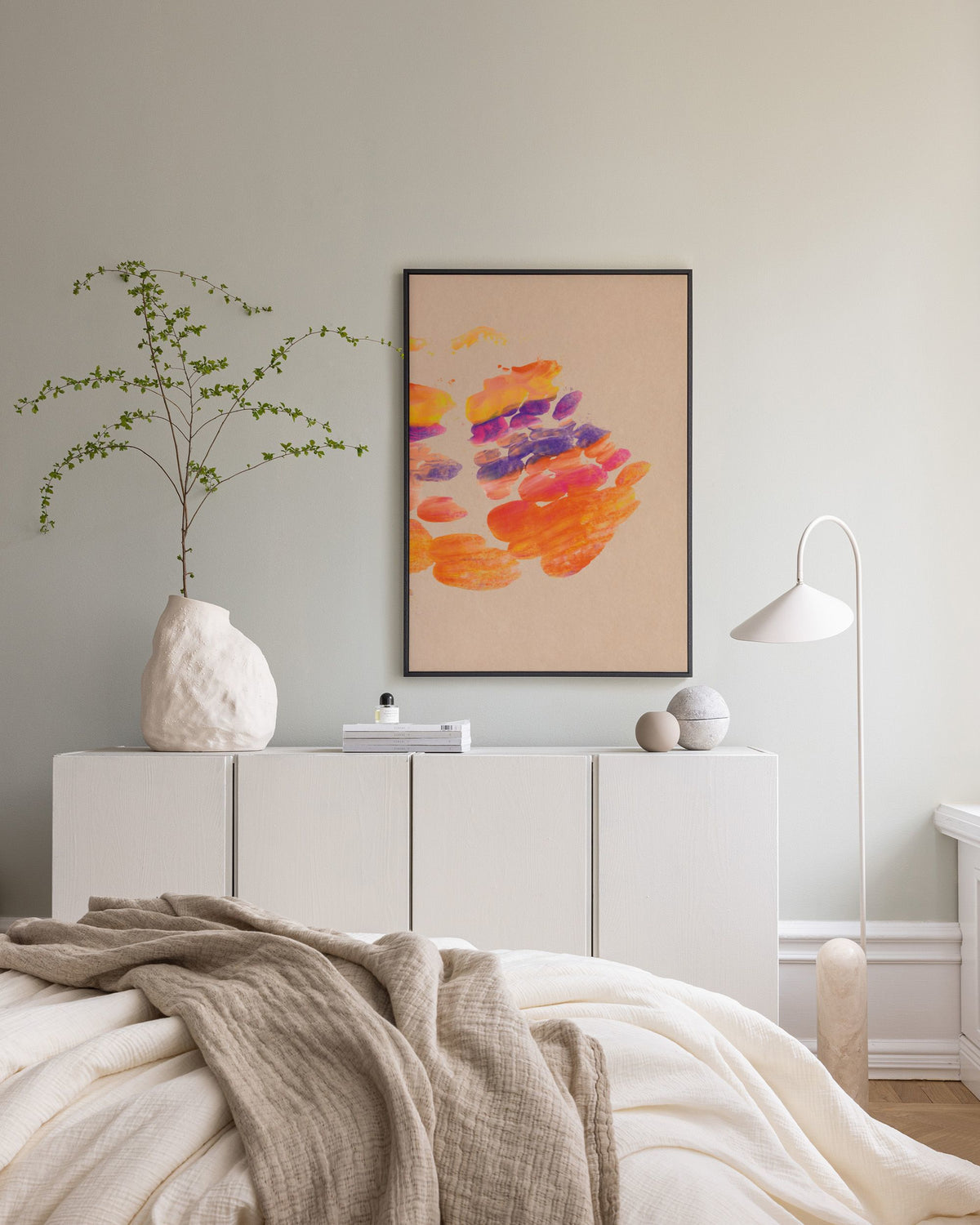 Sunset Stroke No3 Canvas print