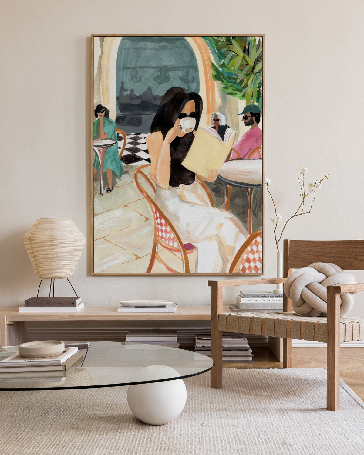 Laura Page - Italian Girl Canvas print