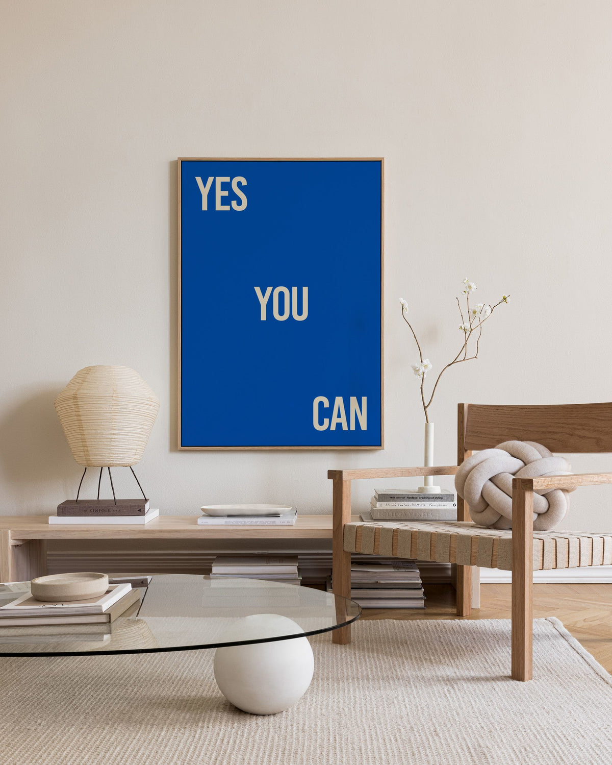 Yes You Can Canvas print