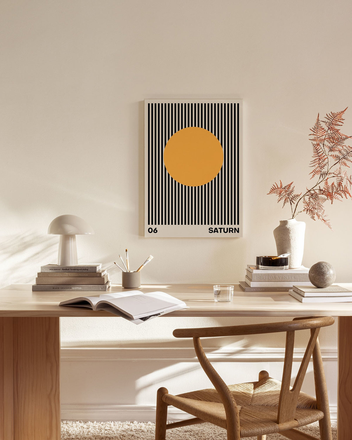 Saturn Space Canvas print