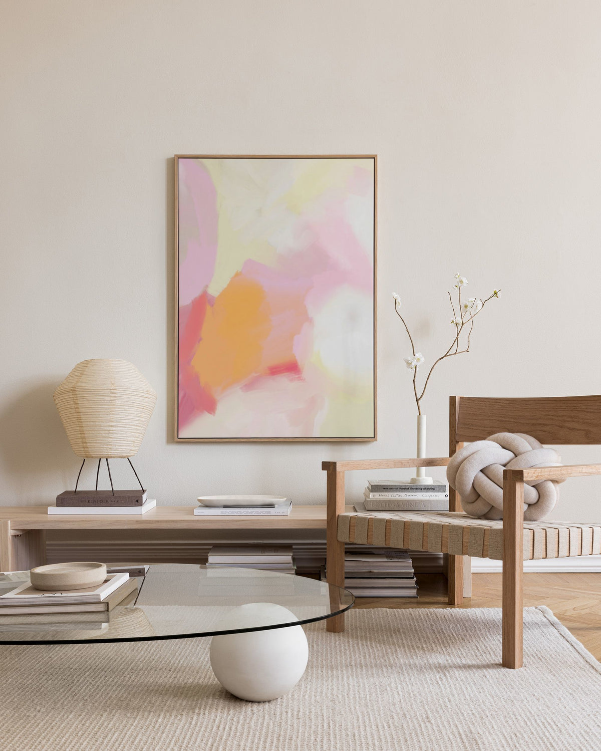 Painterly Expression No2 Canvas print