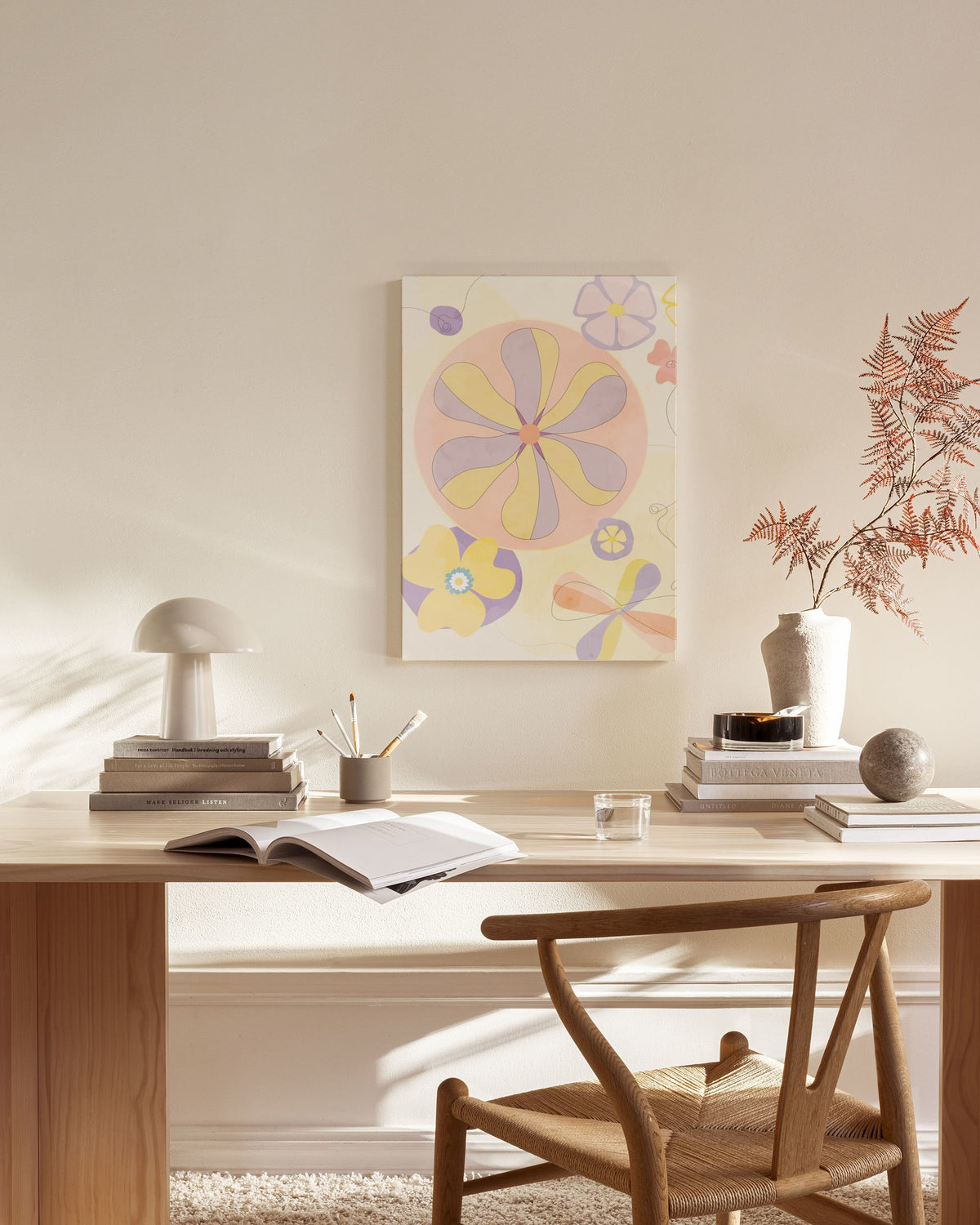 Playful Art Canvas print