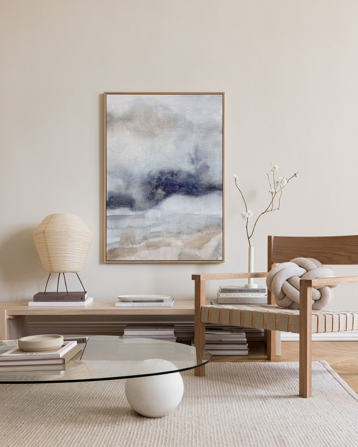 Watercolor Scenery No2 Canvas print