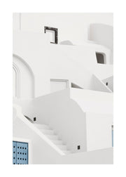 Whitewashed Houses Print
