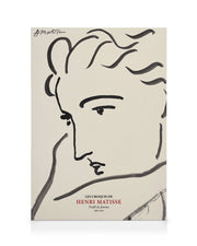 Matisse - Profil the Femme Canvas print