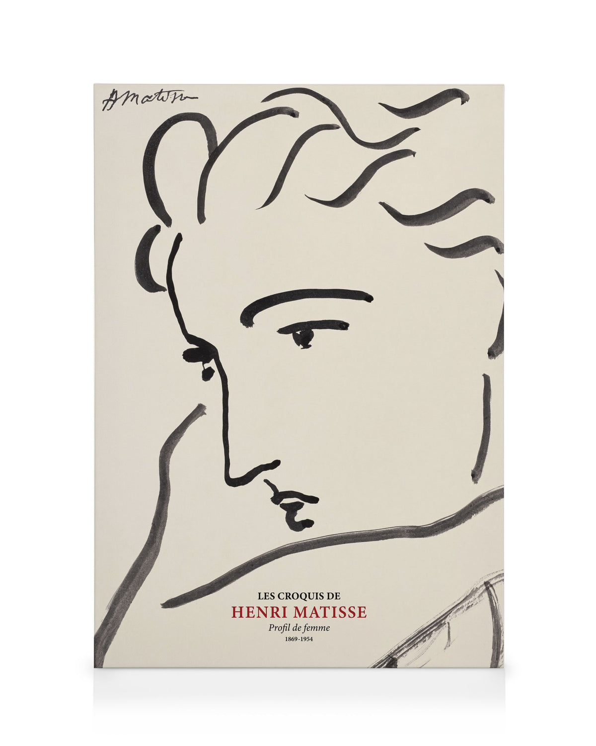 Matisse - Profil the Femme Canvas print