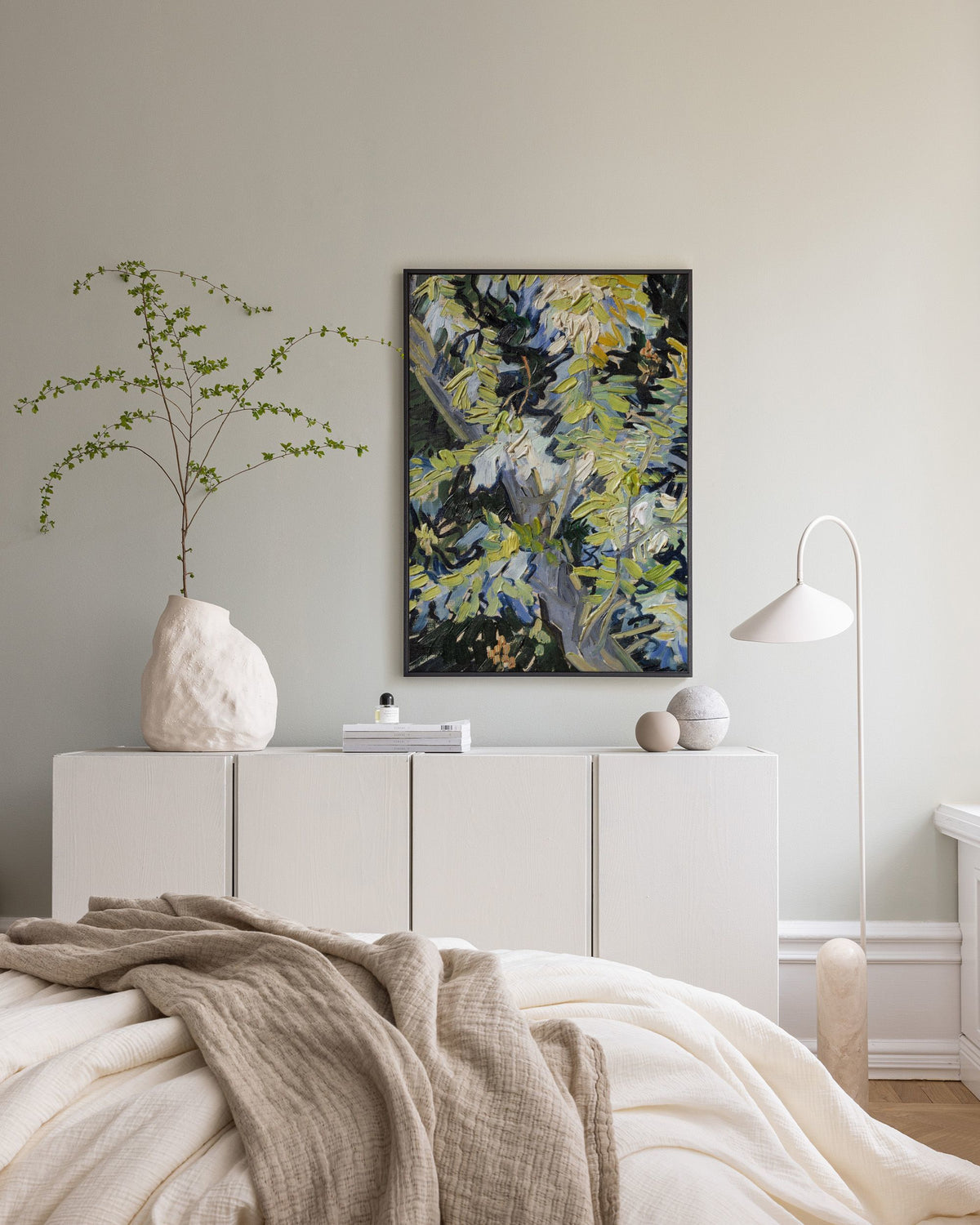 Van Gogh - Blossoming Acacia Branches Canvas print