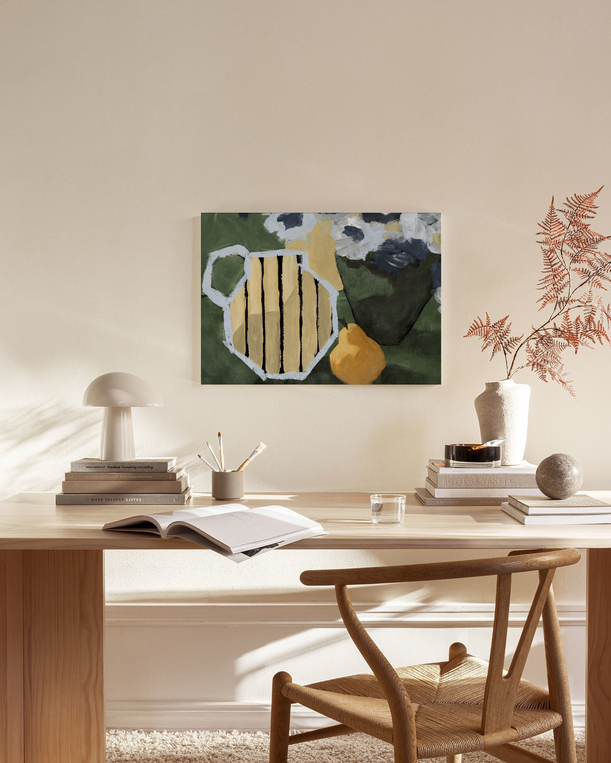 Muted Melody Canvas print