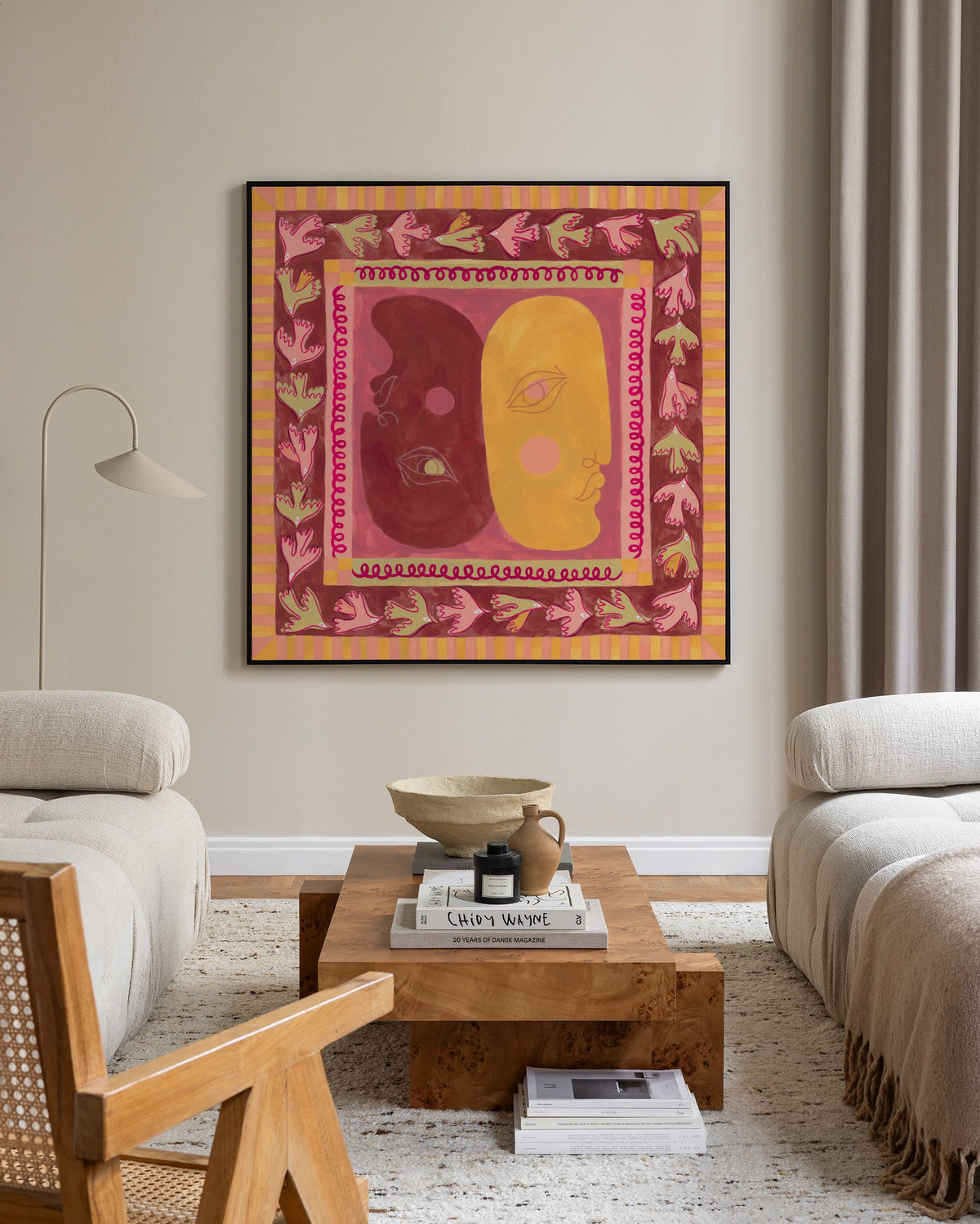 From Both Sides Canvas print