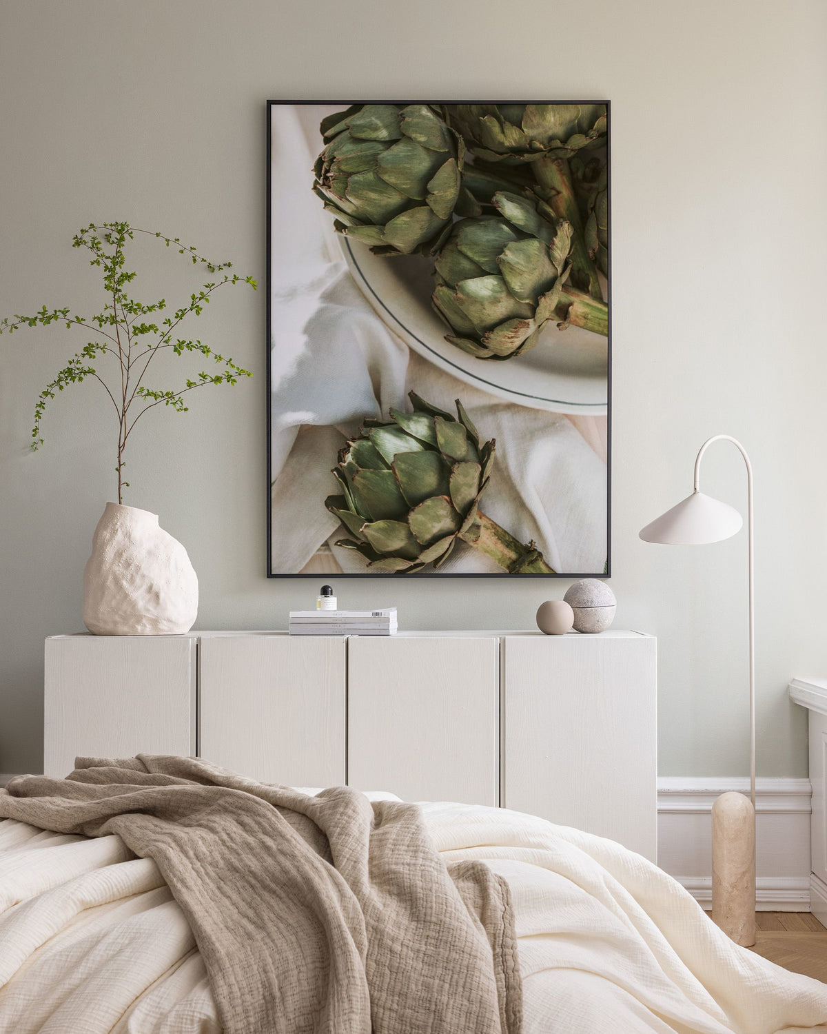 Artichoke in Sunlight Canvas print
