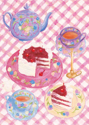 Cherry Red Velvet Cake Print