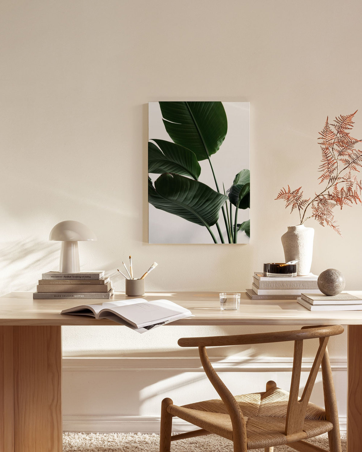 Strelitzia One Canvas print