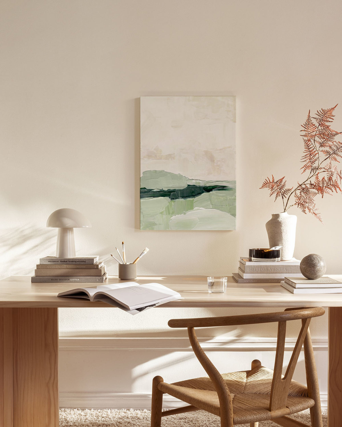 Sage Landscape Canvas print