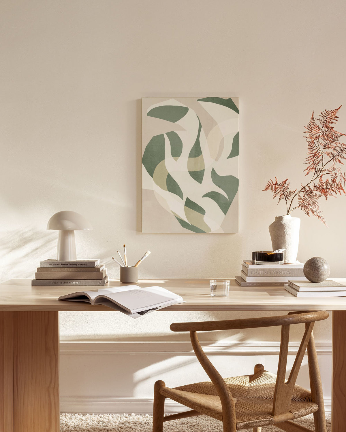 Imperfect Botanical No1 Canvas print