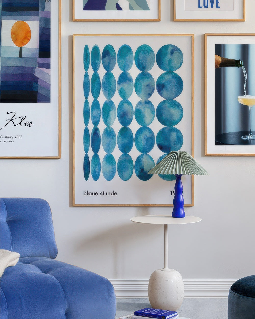 Blaue Stunde Print