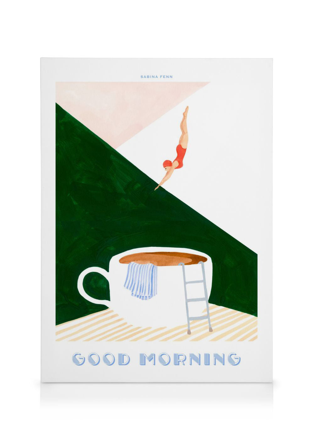 Sabina Fenn - Good Morning Dive Canvas print