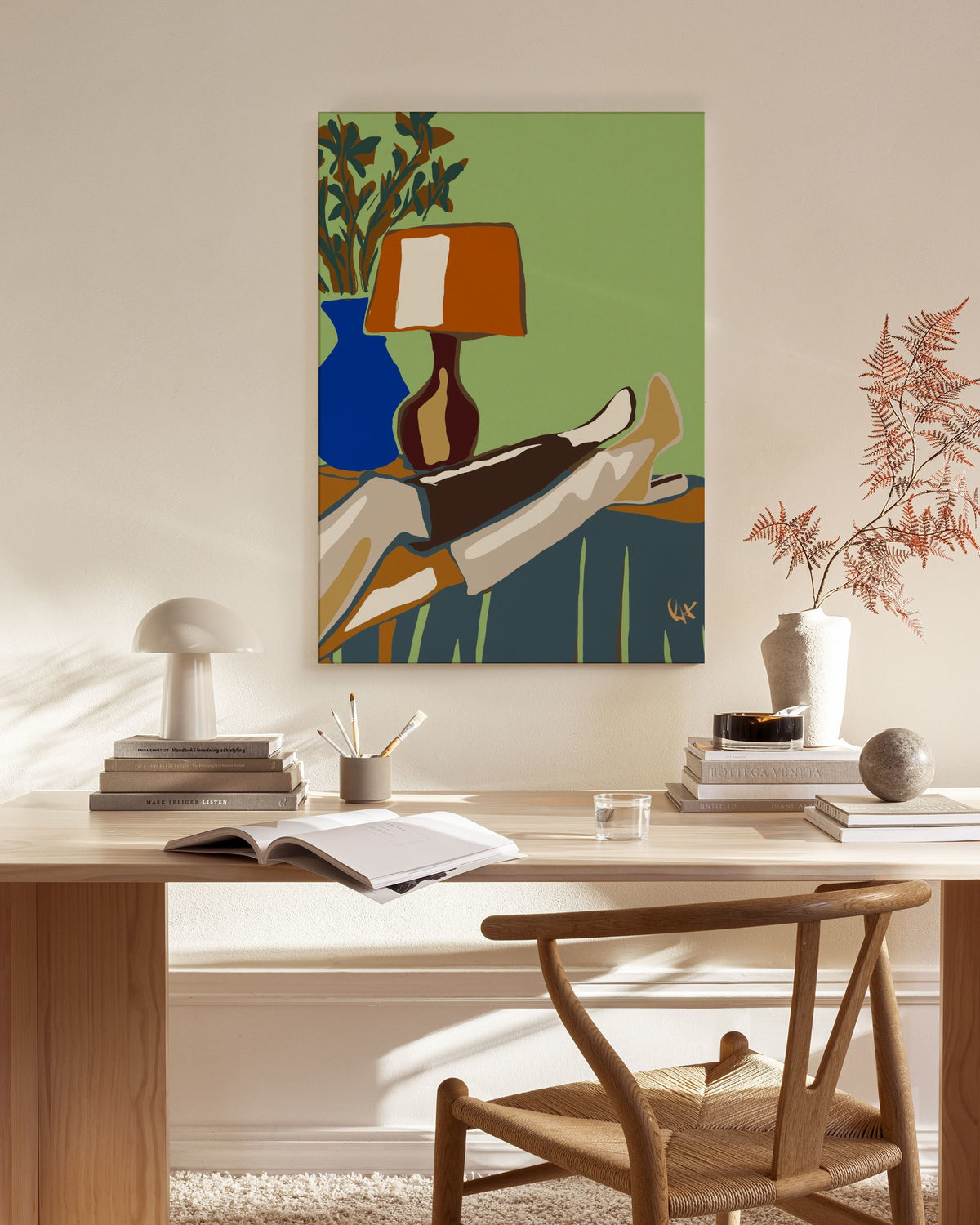 KH Studio - Take My Love, Take It Down Canvas print