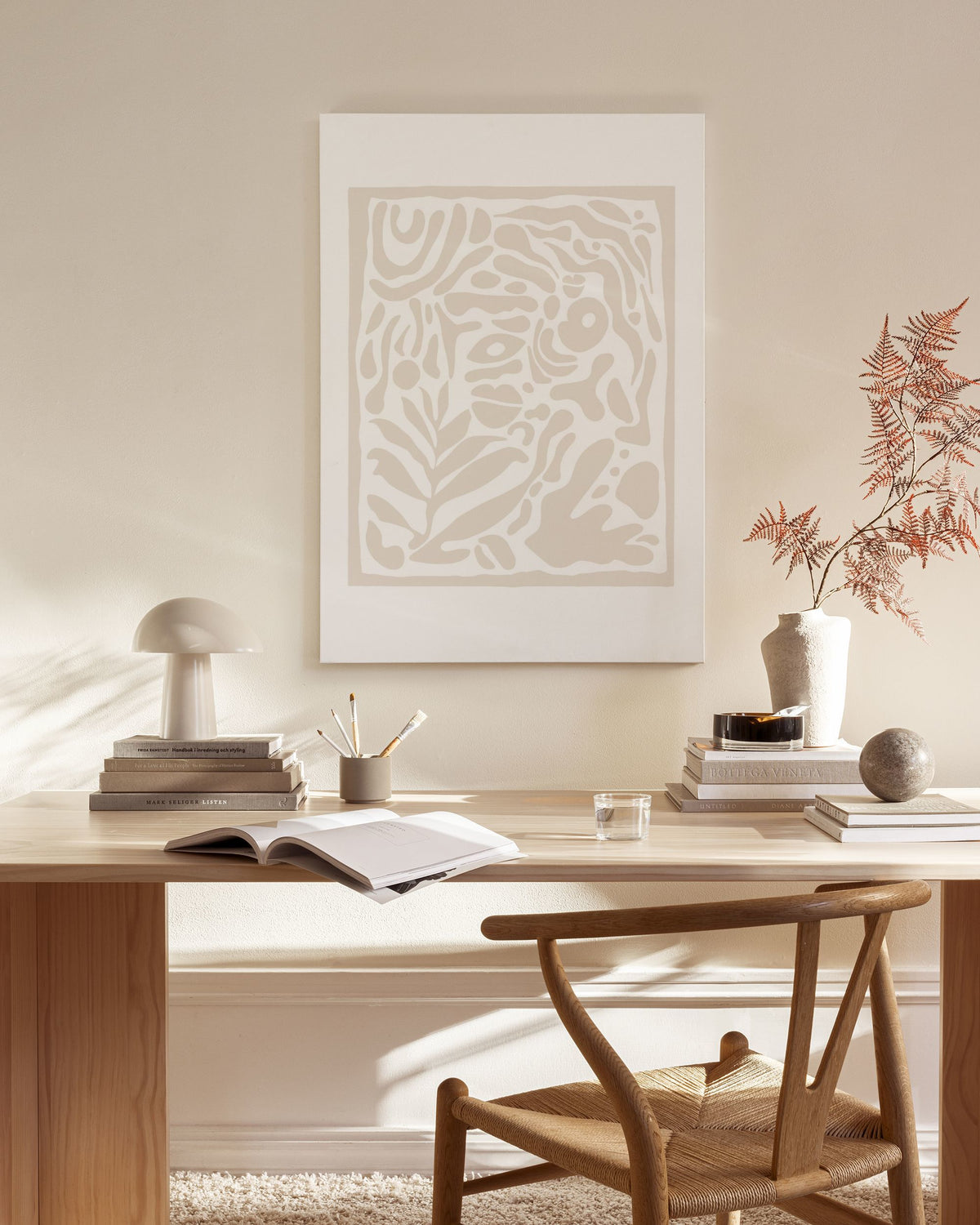 Esthétique de L'art Canvas print