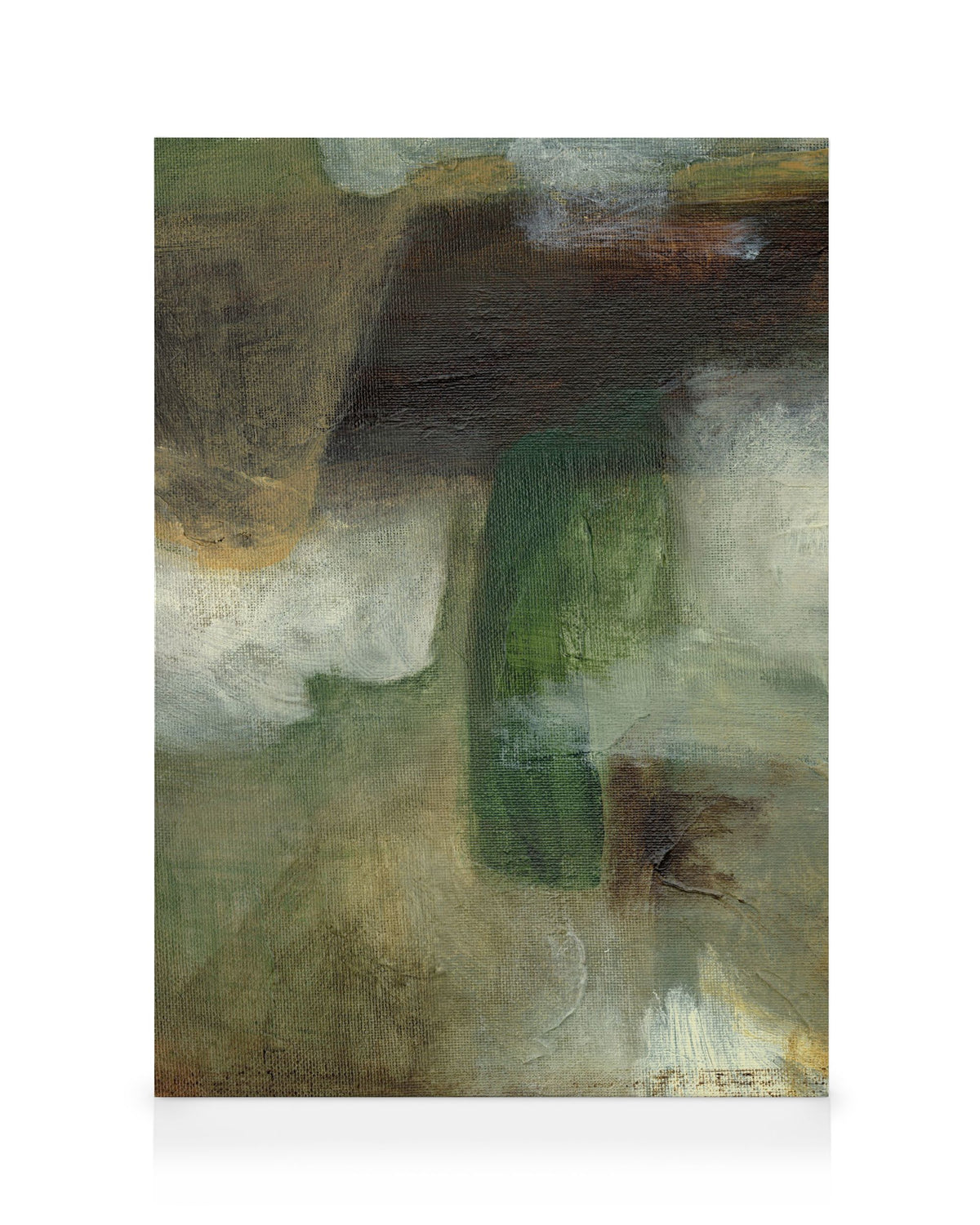 Earthy Layers No3 Canvas print
