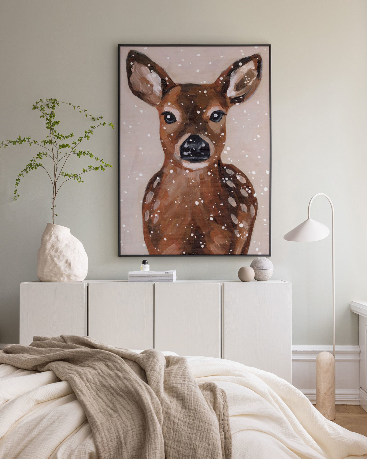 North Fawn Canvas print