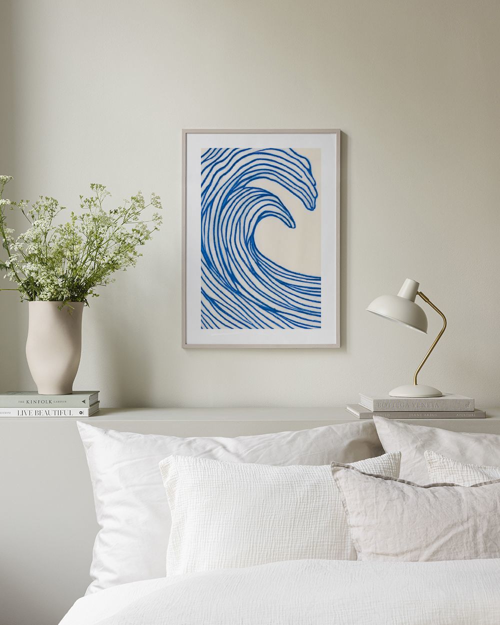 Merel Takken - Wavy Lines Print
