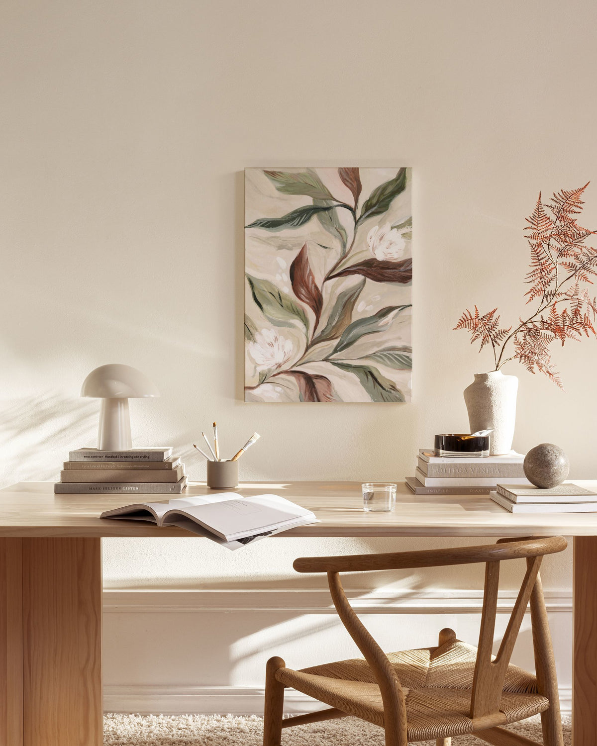 Rustic Botanicals Canvas print