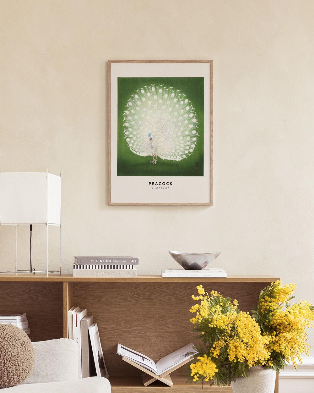 Ohara Koson - Peacock Print