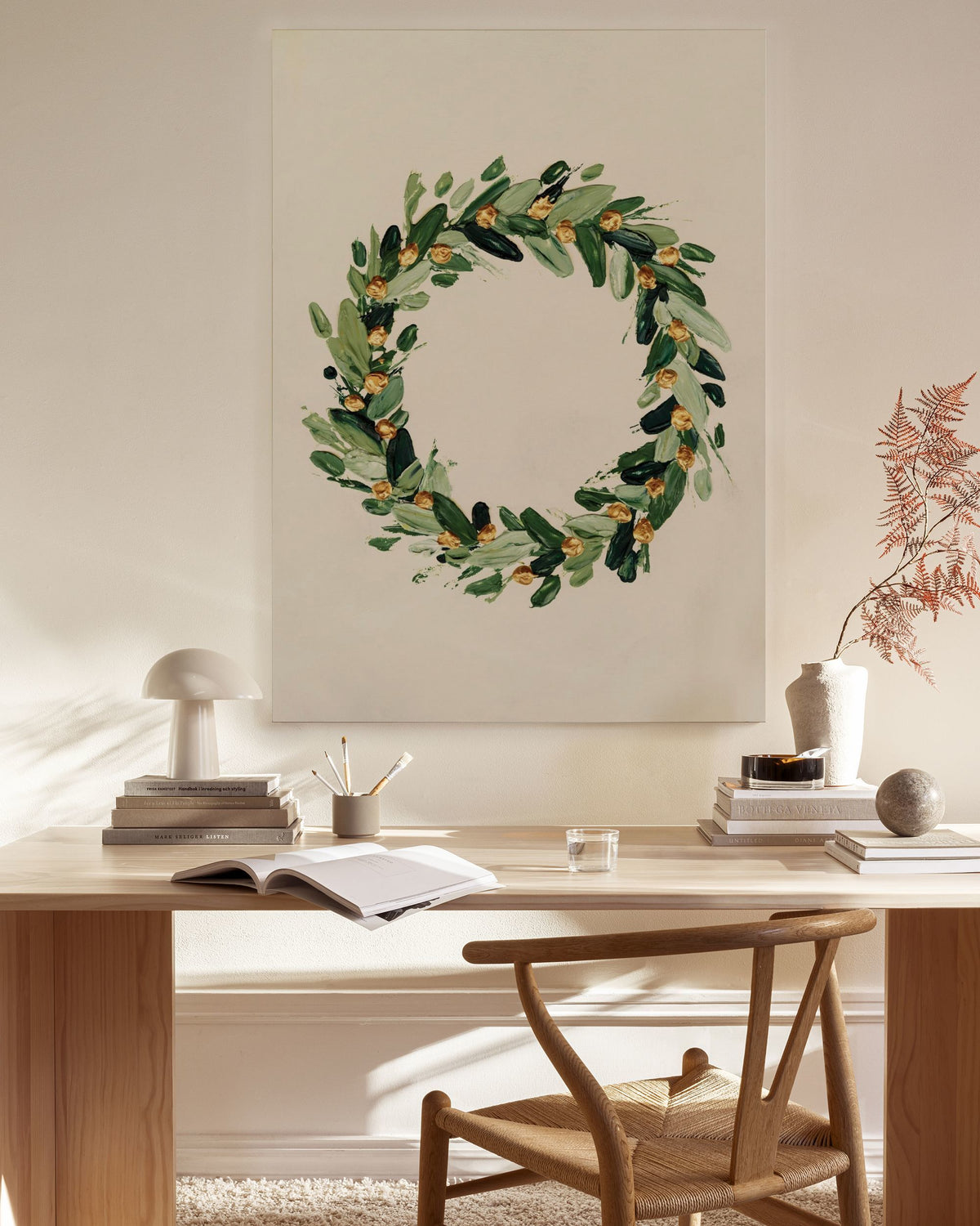 Winter Form Canvas print