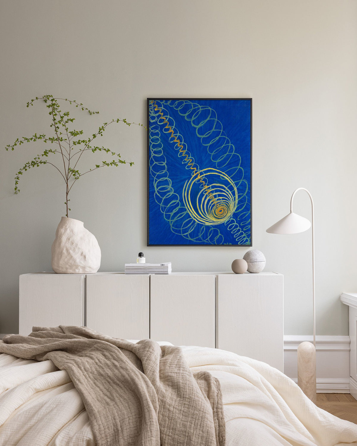 Print - Primordial Chaos, No.16 by Hilma af Klint Canvas print