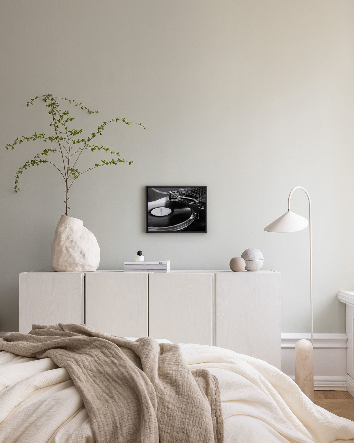 Turn Table Canvas print