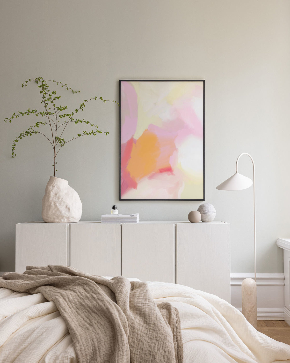 Painterly Expression No2 Canvas print