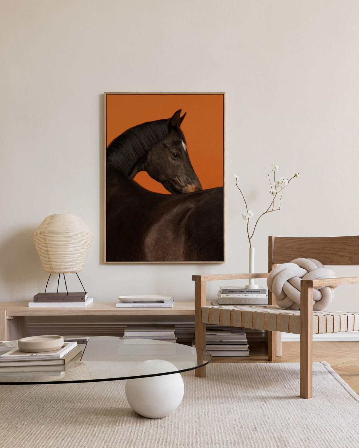Stallion Canvas print