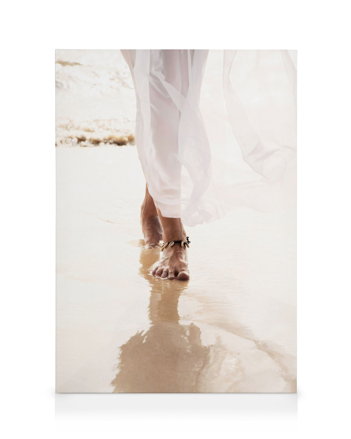 Strolling in the Sand Canvas print