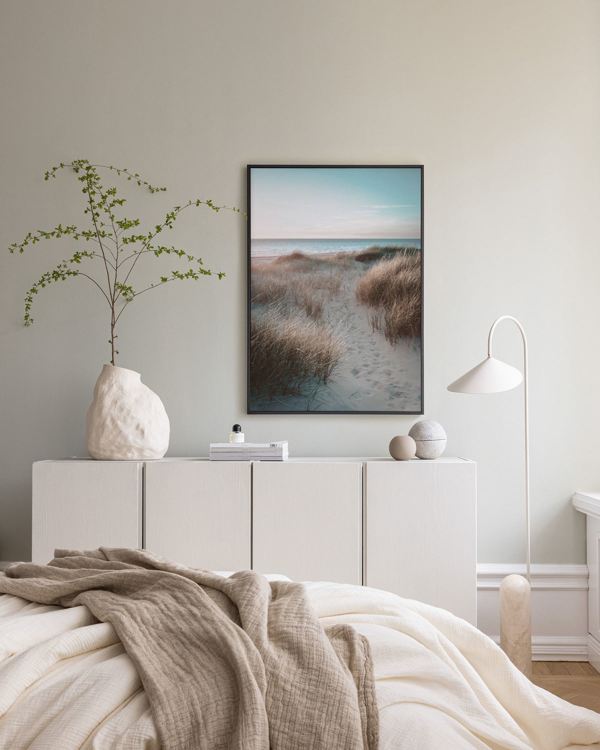 Sunset Beach Dune Canvas print