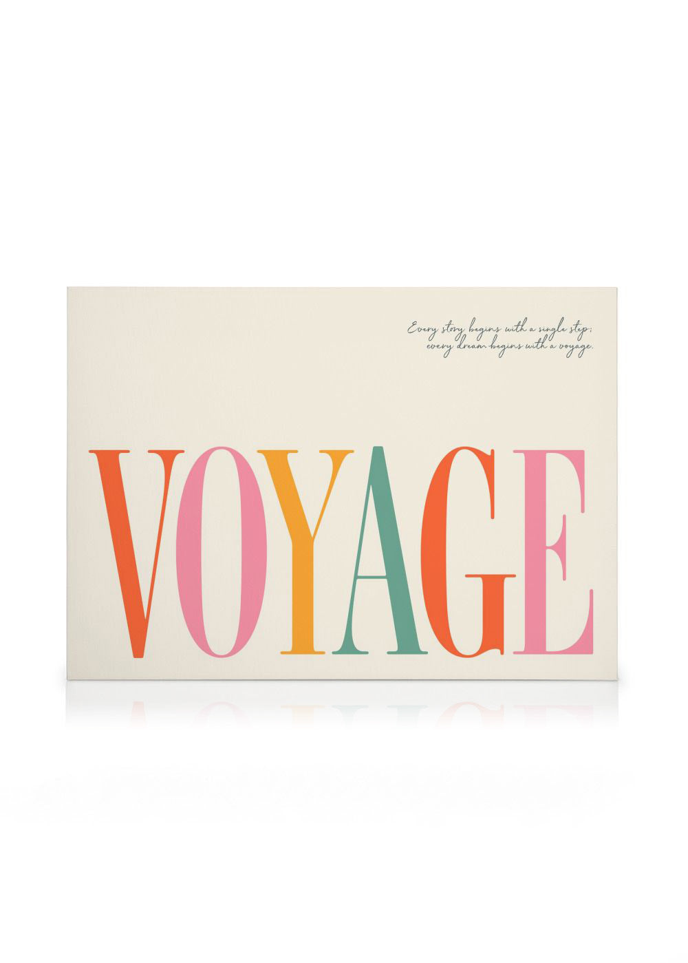 Voyage Canvas print