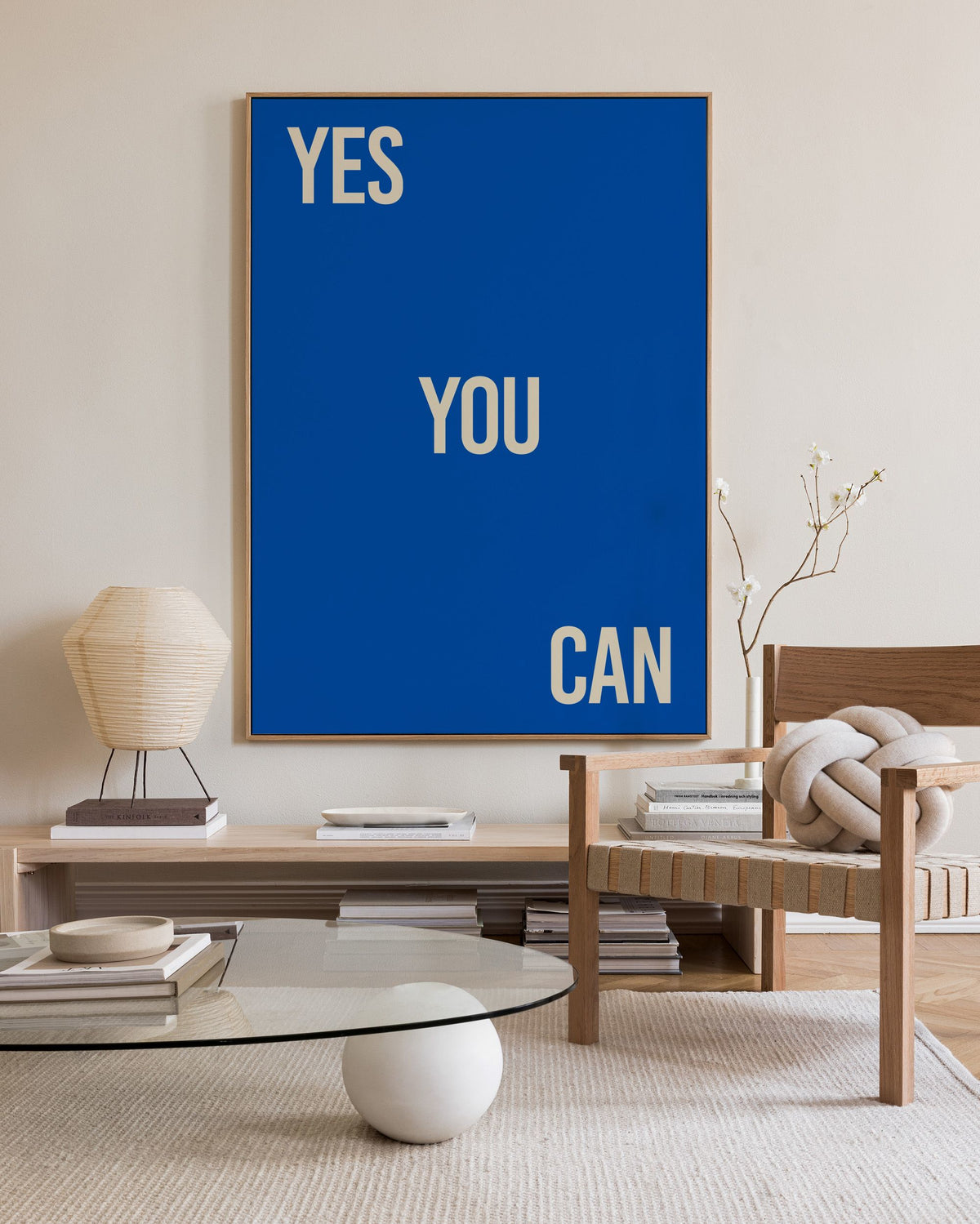Yes You Can Canvas print