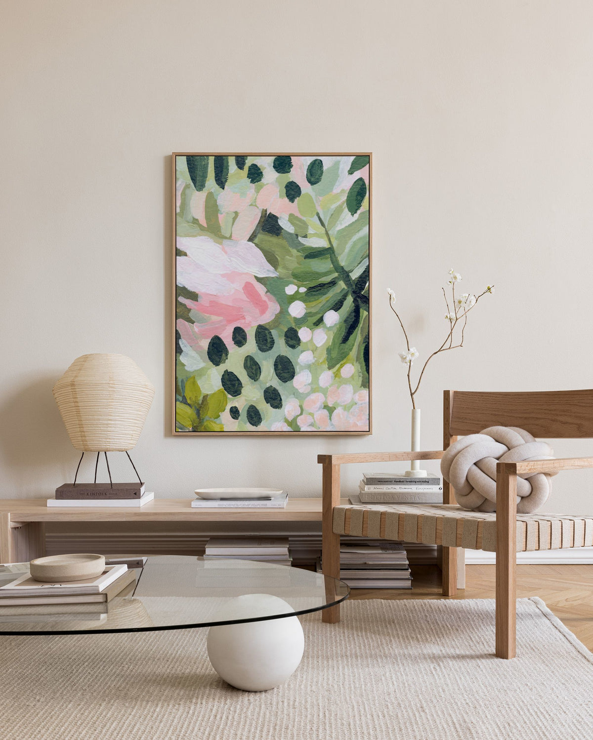 Botanique Canvas print