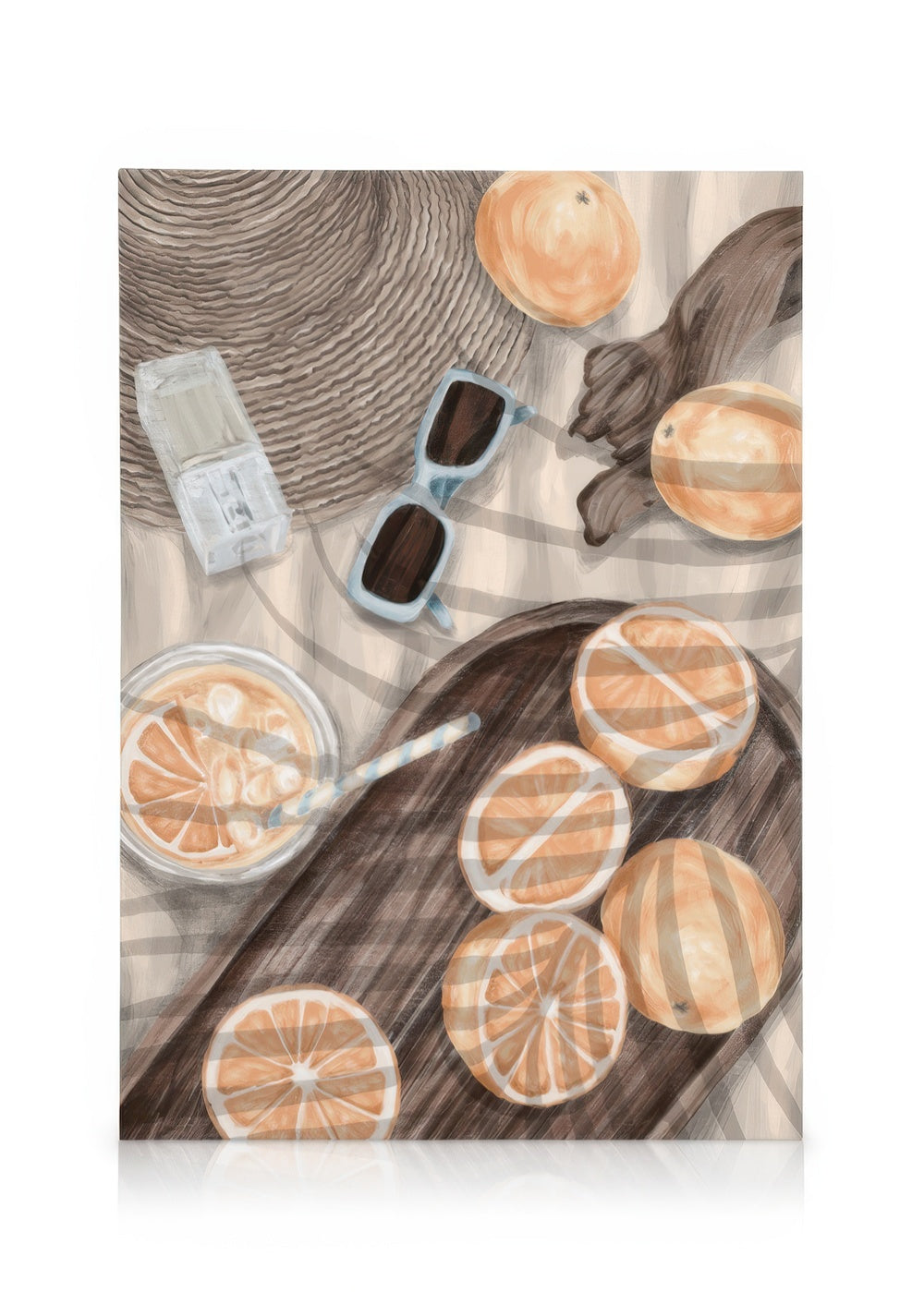 Citrus in The Shade Canvas print