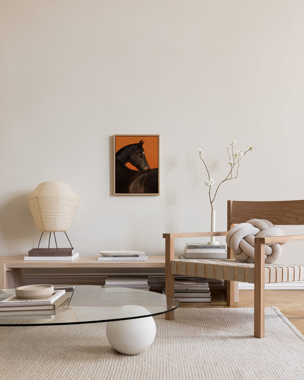 Stallion Canvas print