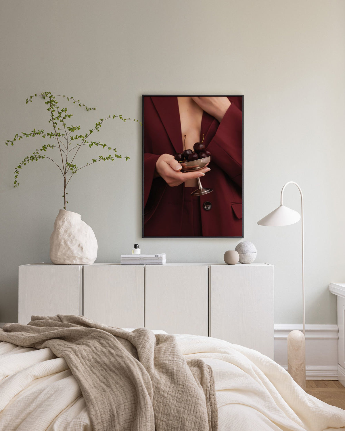 Ma Cherry Canvas print