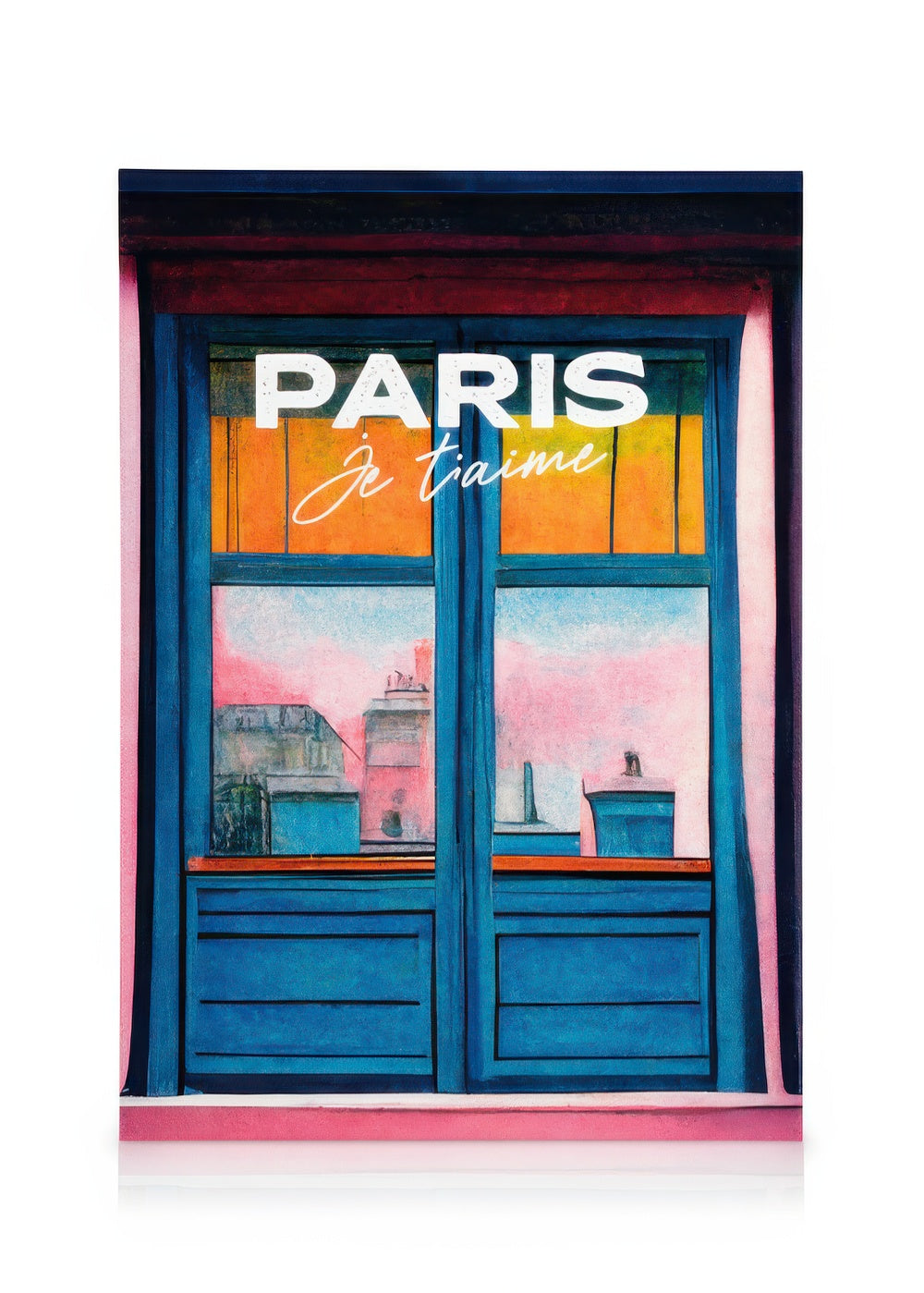 A Paris Window Canvas print
